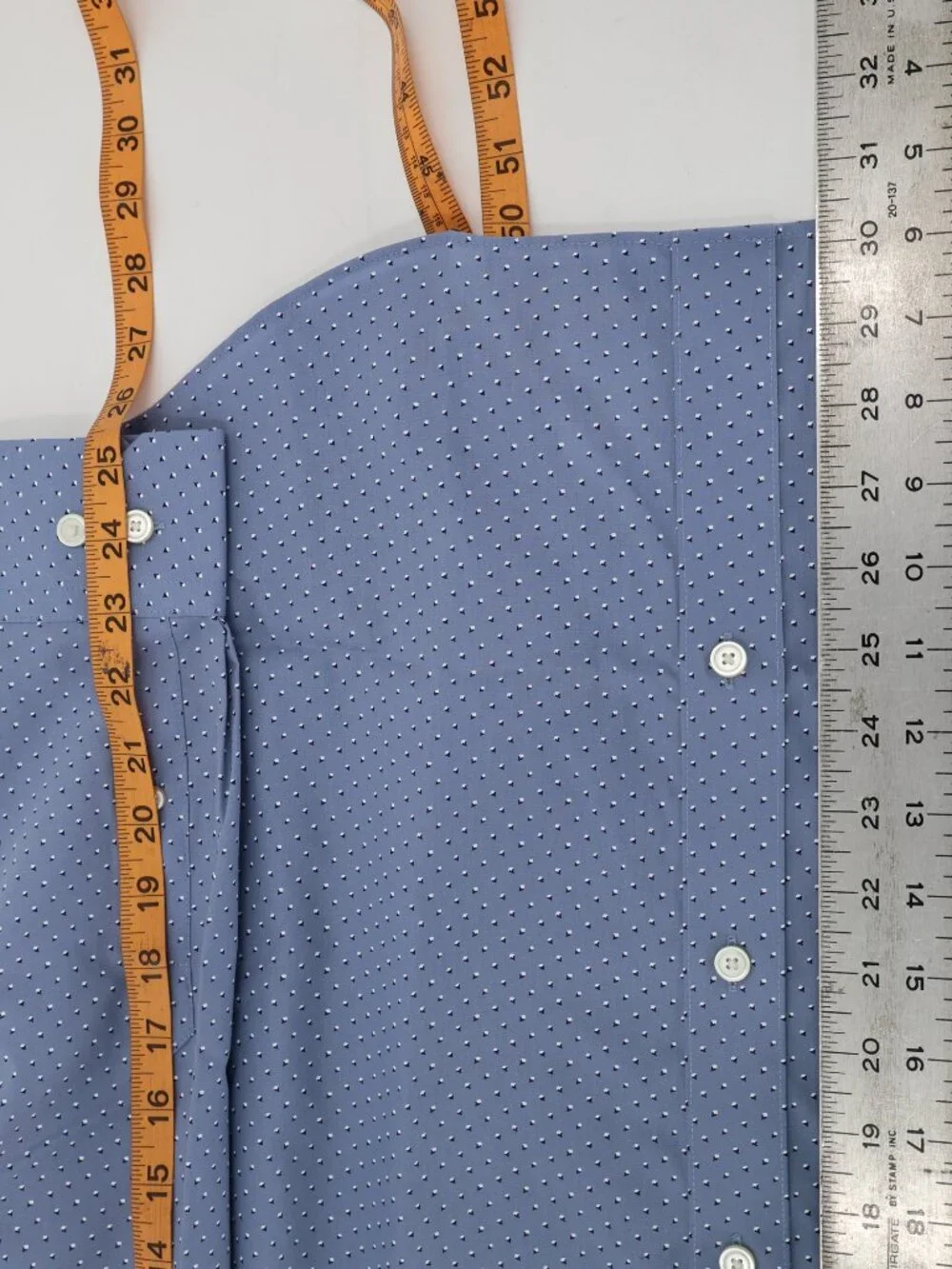 NWT Banana republic shirt Mens medium non iron long sleeve button up slim cotton